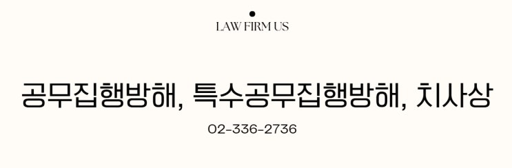  공무집행방해죄(특수공무집행방해, 치사상 포함) 등 벌금형 가능성 / 외국인 사범심사 등