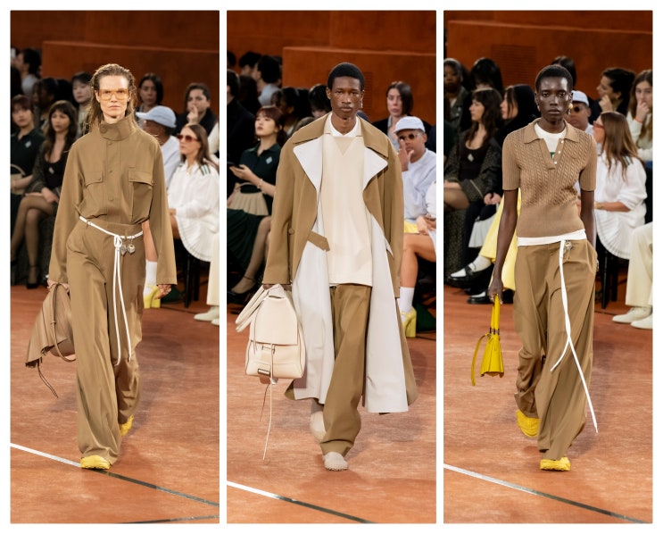  라코스테(Lacoste), 25FW패션쇼 컬렉션 국내 출시