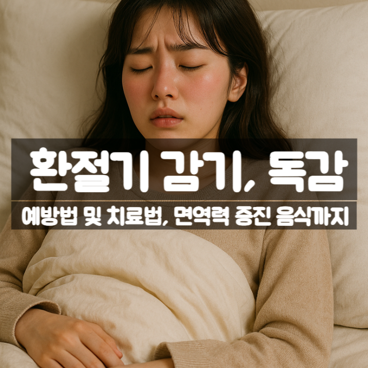  가을 환절기 감기, 독감 관리 예방법 치료법 좋은 음식