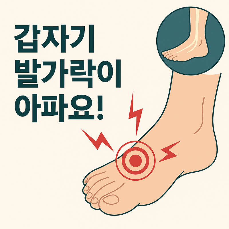 자고 일어난 뒤 발가락 사이 통증, 통풍일까 신경일까?