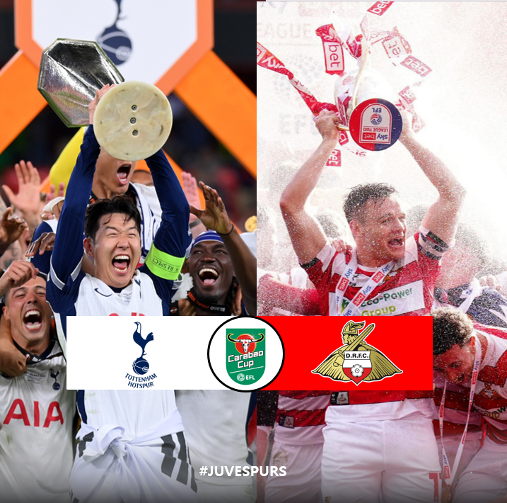 EFL CUP 3라운드 <b>토트넘</b> 핫스퍼 vs 동커스터 로버스 FC 프리뷰