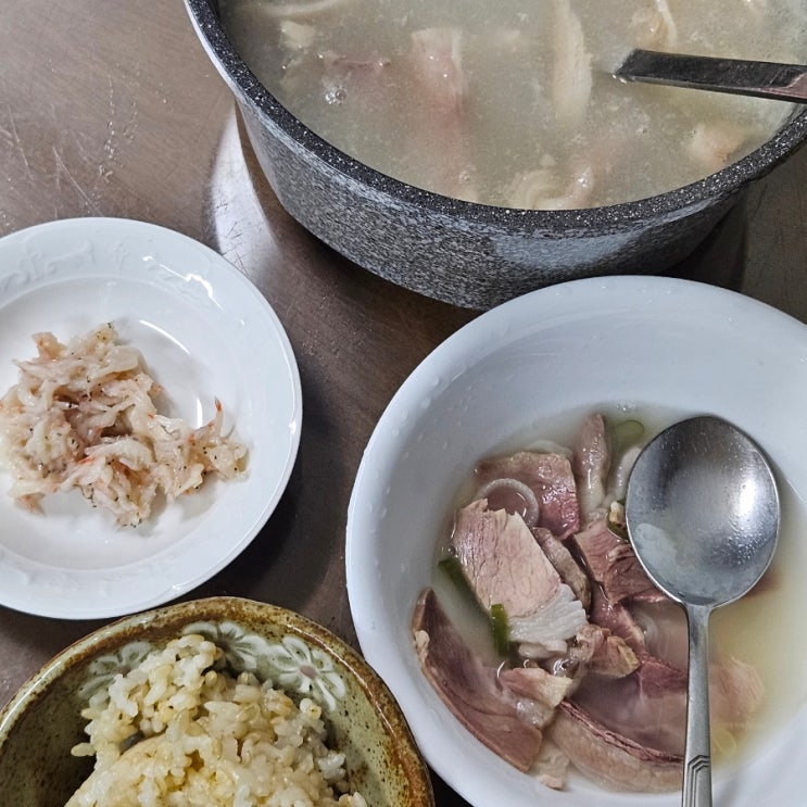  집들이밀키트 추천 부산국밥 정수를 집에서 동래돼지국밥 캠핑밀키트로도 굿
