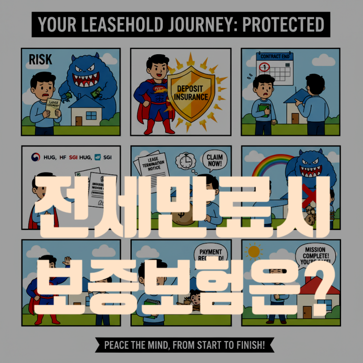  전세 계약 만료 시, 보증보험은 어떻게 처리되나요?