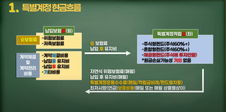  2025년 변액시험 요약 정리 제6강 보험료 운용방법 (출처-김토리쌤)