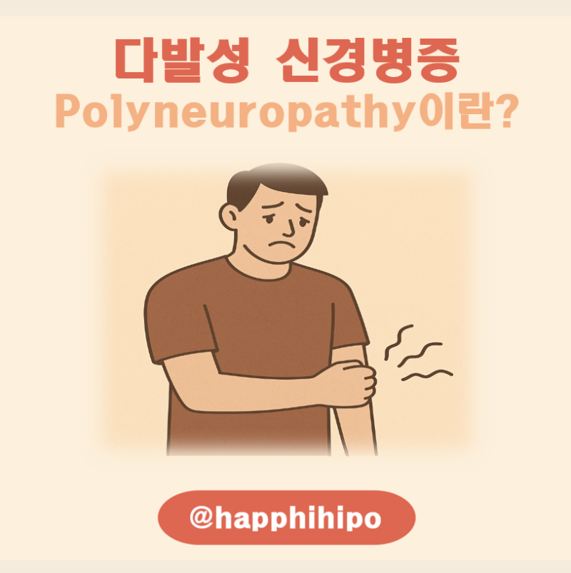 다발성 신경병증(Polyneuropathy)이란? 다발신경병증 정의·원인·증상·검사·치료·운동·완치·....