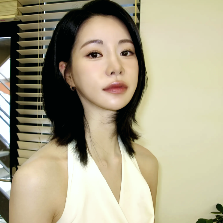  임지연 중단발 레이어드컷 변화 C컬 S컬펌?!