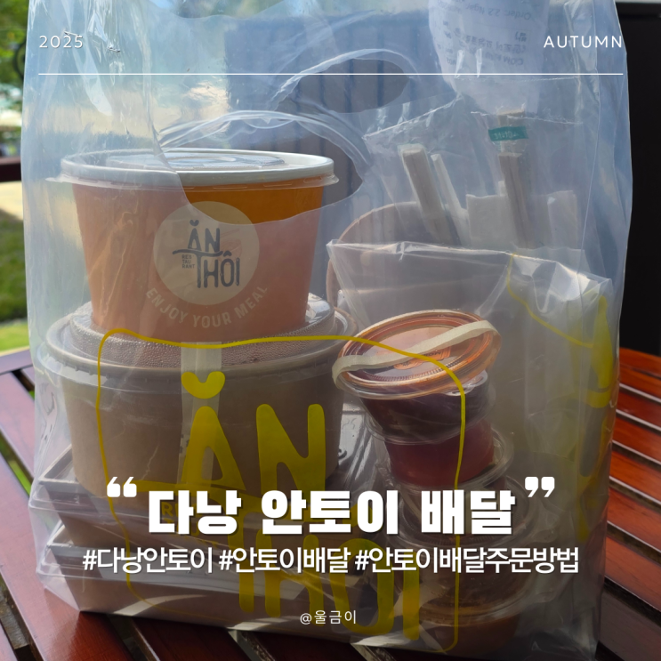  다낭 미쉐린 가이드 빕구르망 모닝글로리 덮밥 쌀국수 안토이 배달 후기