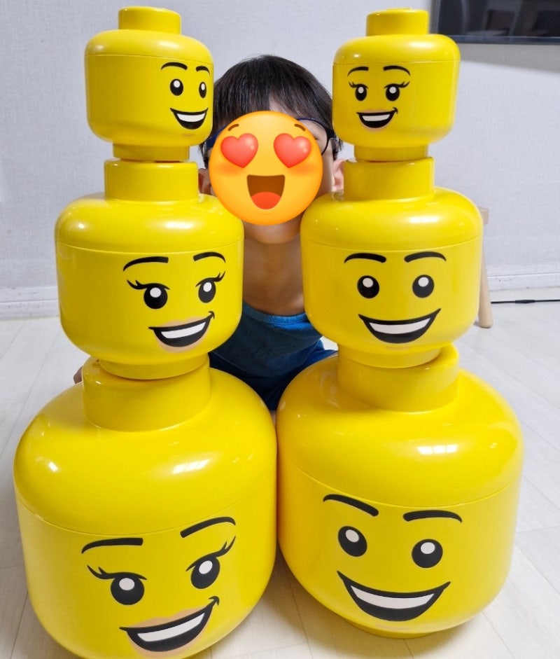 코스트코 레고헤드보관함 신상 레고 장난감정리함