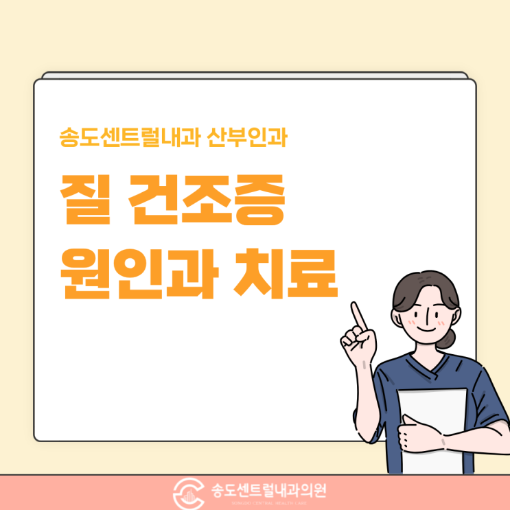  폐경기뿐만 아니라 20대도 겪는 질 건조증 어떻게 관리할까 송도산부인과 송도센트럴내과