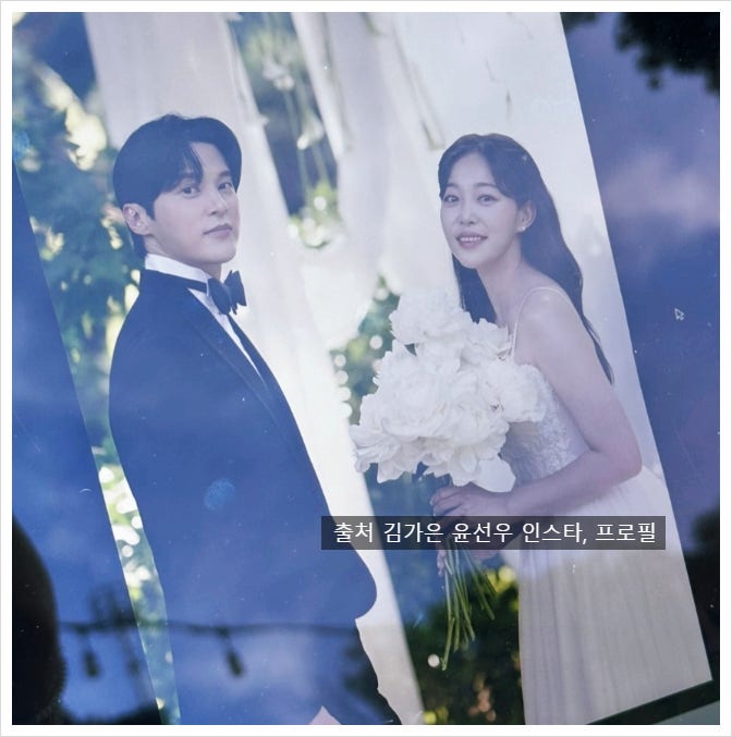 김가은 윤선우 결혼 청접장 공개 ft. 배우 프로필 나이