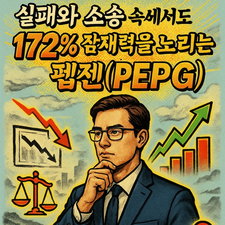  펩젠 주가 (PEPG 주식) 신약 실패 근데 왜 2배 급등?