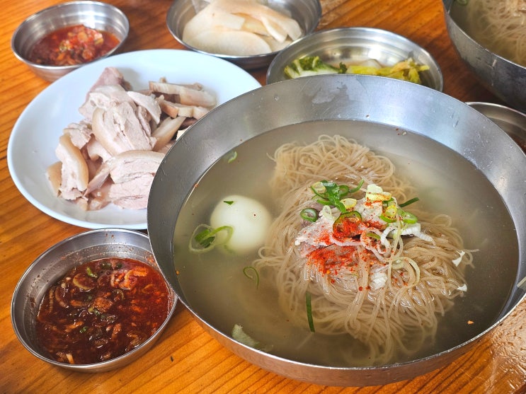  평양냉면 1타 필동면옥 내돈내산 먹방 후기 :: 난 여기냉면이 제일 맛있는 것 같아