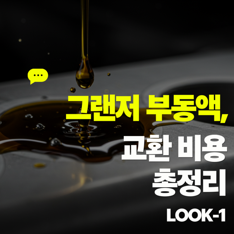 현대 그랜저 IG/GN7 부동액 교환 비용, 12만원 vs 6만원? 냉각수 교체 완벽 가이드