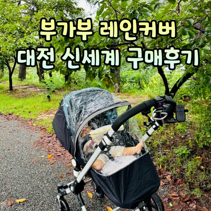 대전 신세계 부가부 카멜레온3 레인커버 구매후기
