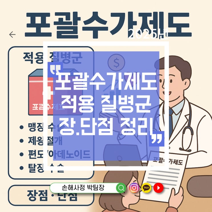  포괄수가제도, 꼭 알아야 할 적용 질병군과 장단점