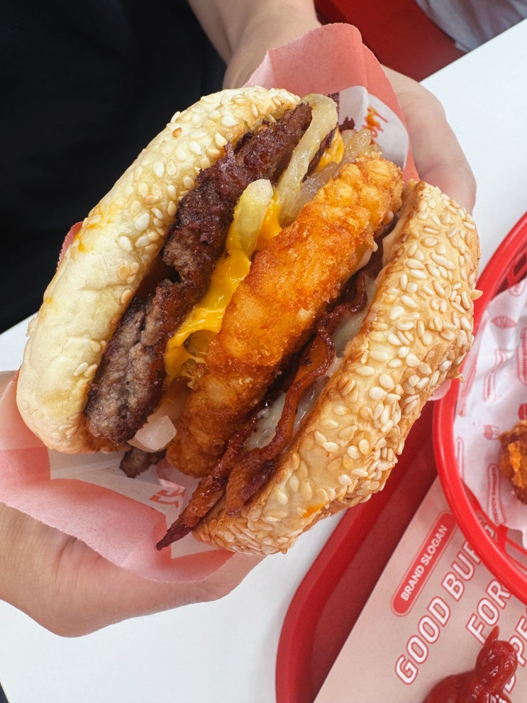  인천 검단신도시 아라역에서 수제버거 햄버거 맛집 점심으로 추천 프레디버거