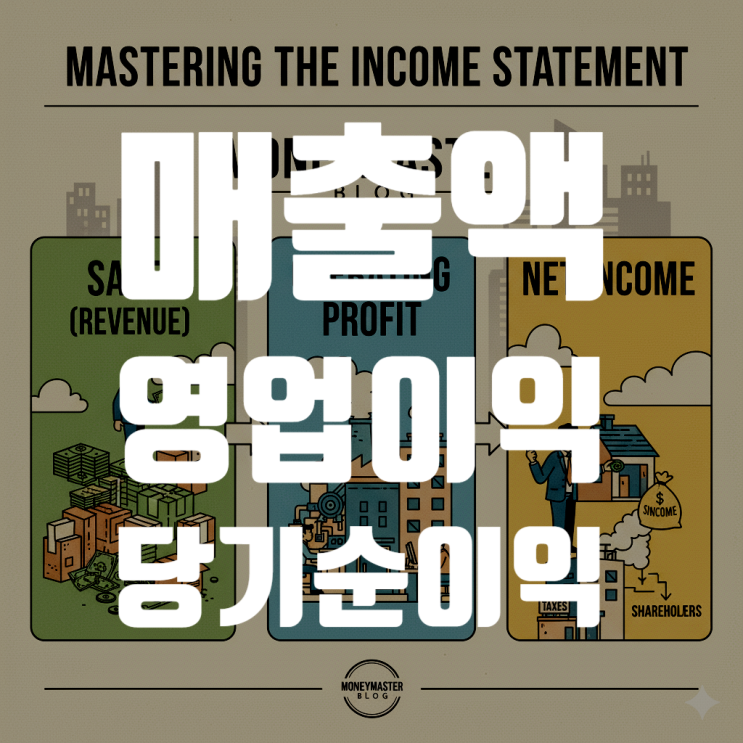  매출액, 영업이익, 당기순이익: 재무제표의 핵심 3대장 완벽 해부 (feat. 삼성전자 실전 분석)