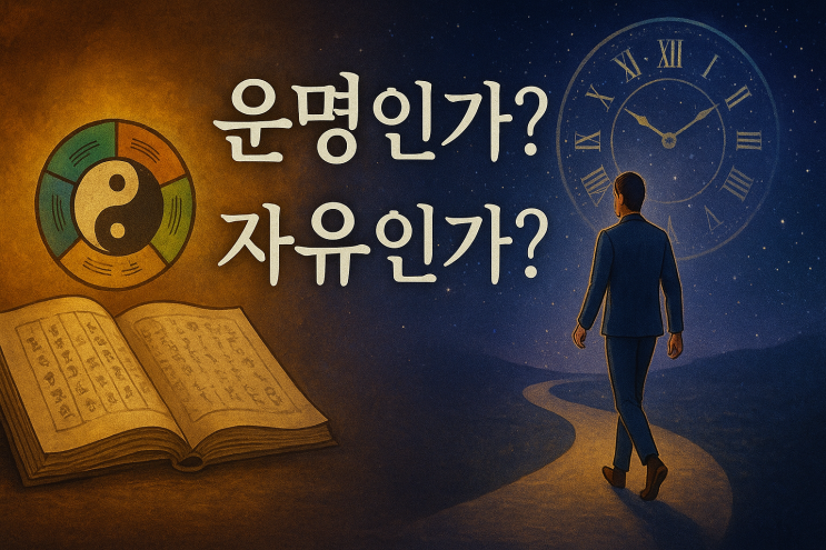  운명인가 자유인가 – 사주와 업 사이에서 선택하기