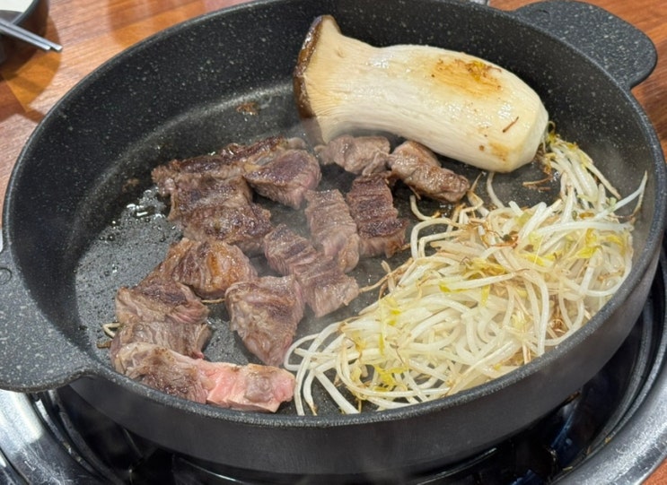  [서울 중랑] 숙성의 차이를 느끼다! 중랑구 사가정역 맛집 ‘숙성소고기 치익’ 등심 맛집 리뷰