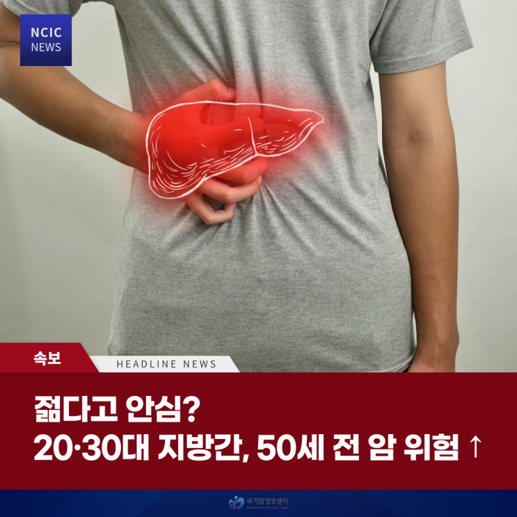  젊다고 안심? 20·30대 지방간, 50세 전 암 위험  ↑