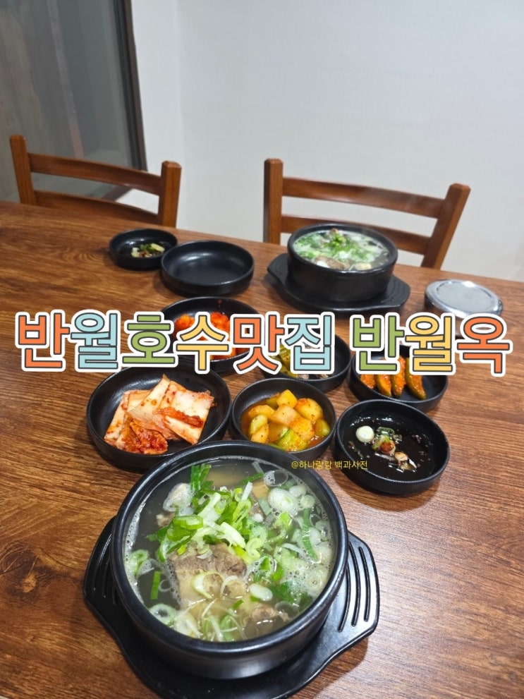  [경기 군포] 가족과 오기 좋은 한옥집 반월호수맛집 반월옥