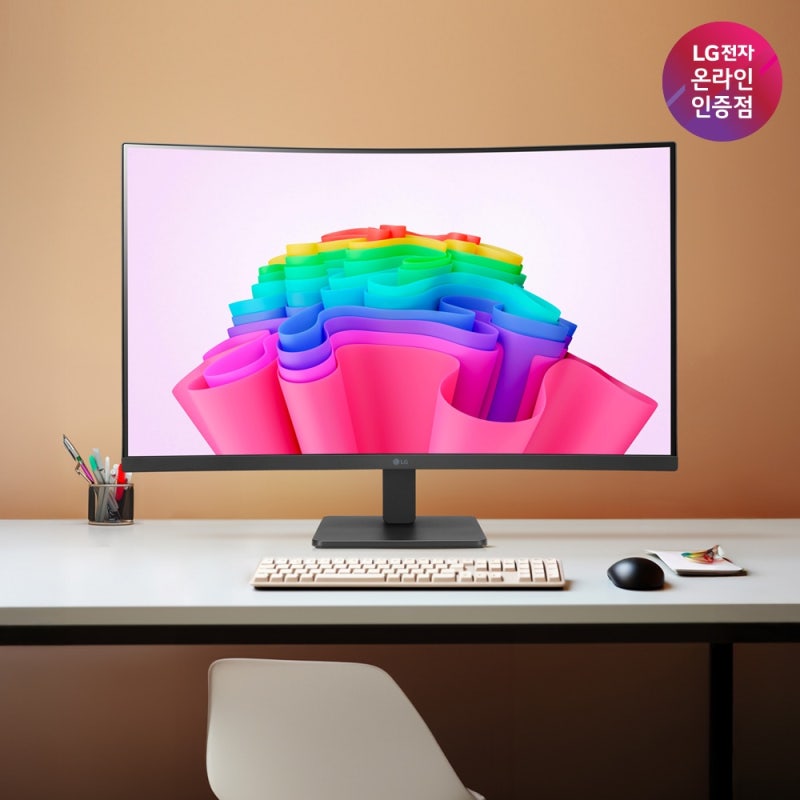 LG전자 32MR50C 80cm(32인치) 커브드 100Hz 컴퓨터 모니터 사용 후기