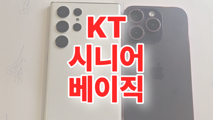  KT 시니어 베이직 요금제 A형 B형 C형 정리