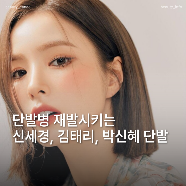  단발병 유발자 신세경 김태리 박신혜, 레전드 헤어스타일