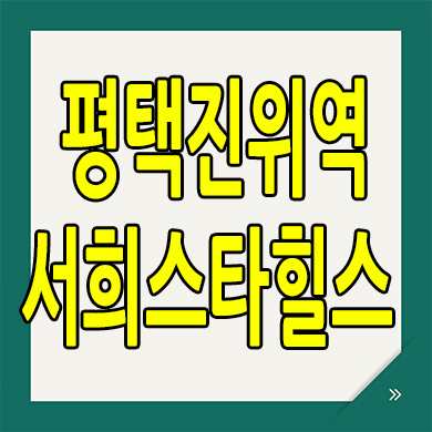  평택 진위역 서희스타힐스 아파트 분양가 일반분양 잔여세대 분양가
