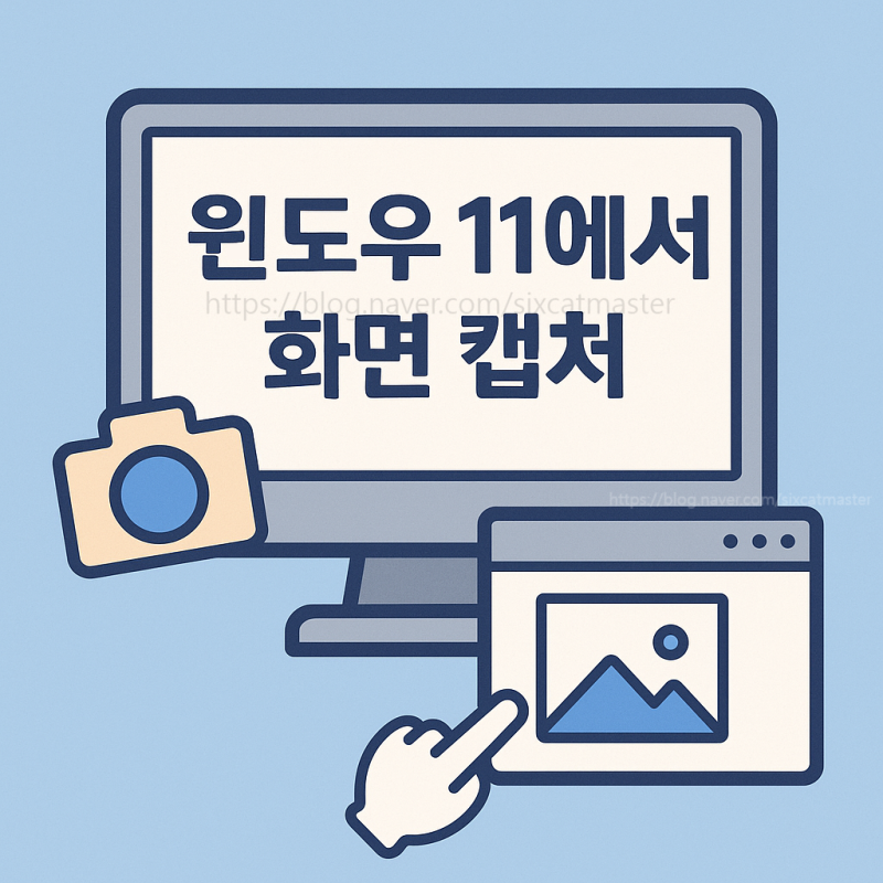 윈도우11 초간단 화면 캡쳐 방법