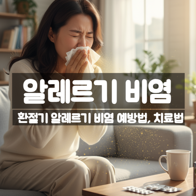  가을 환절기 알레르기 비염 예방법과 치료법 좋은 음식
