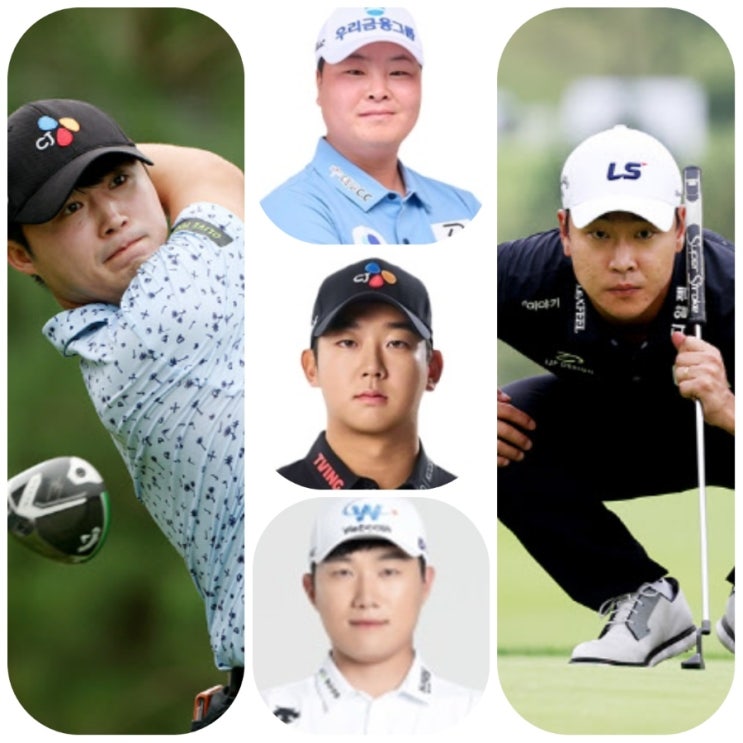 *배용준.<b>황중곤</b>.전가람.전성현.최승빈 한 타차 공동<b>선두</b>... 