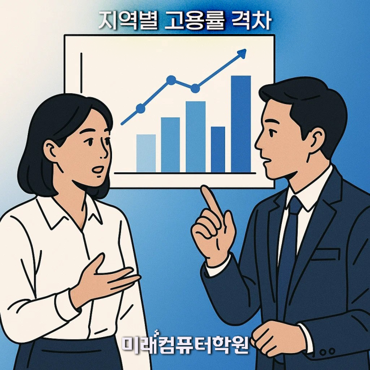  부산국비지원무료교육으로 청년취업 성공하기! 지역 고용률 데이터로 보는 해답