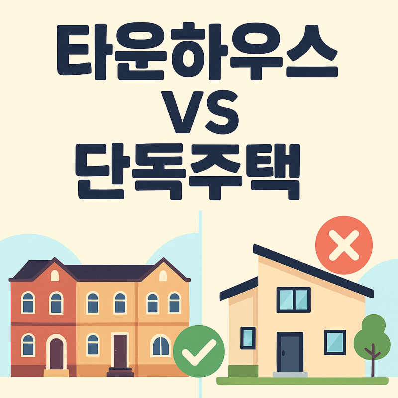 타운하우스와 다른 블록형 단독주택, 장단점 명확히 알려드려요