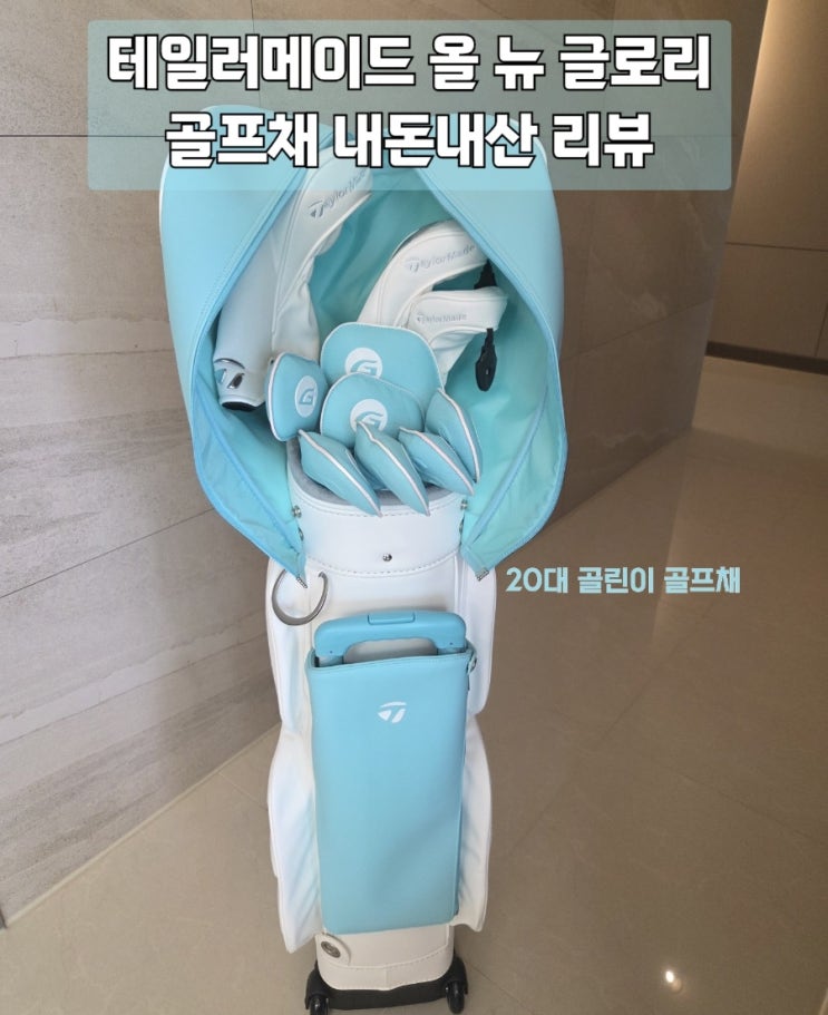  20대 골프채 추천 테일러메이드 올 뉴 글로리 내돈내산 후기