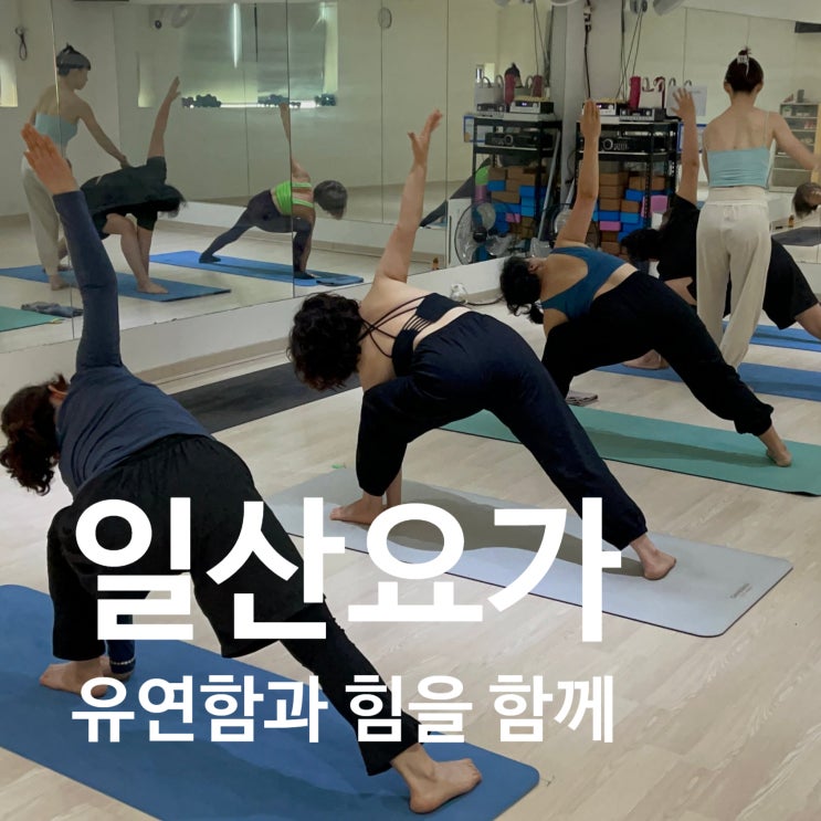  일산요가 유연함과 힘을 동시에!