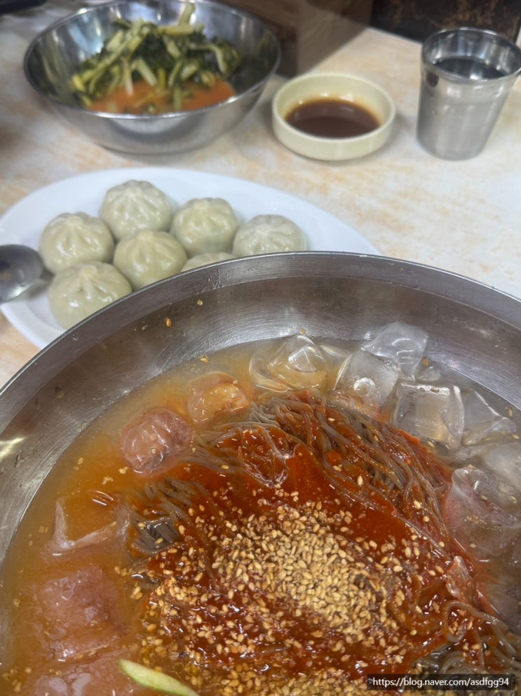  냉면 덕후들 성지순례 중! 화평동 원조할머니냉면 다녀왔습니당