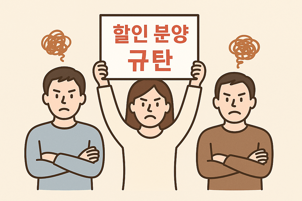 [울산 변호사] 아파트 할인 분양과 기존 계약자 분쟁, 유치권 문제 관련 사진
