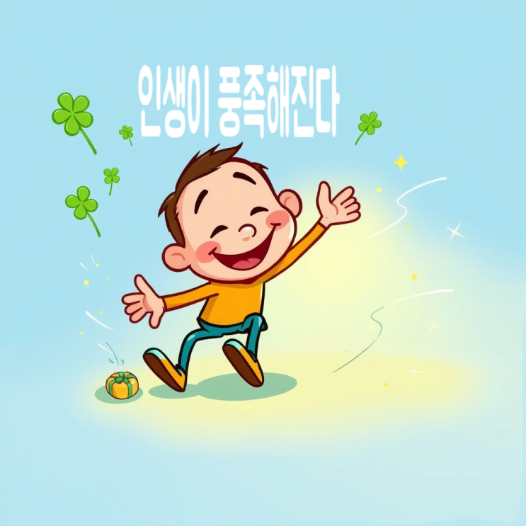  인생이 풍족해진다