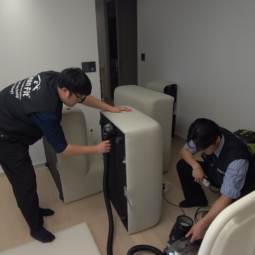  [인천 소파/매트리스 청소] 구월동 더샵아르테 소파 청소