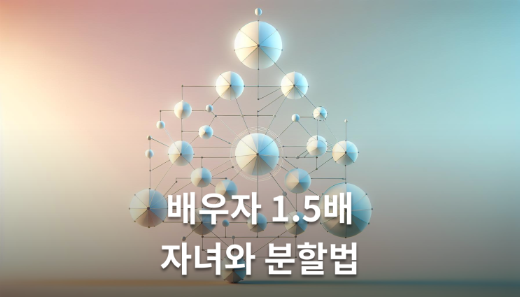  유산상속비율 배우자가 1.5배 받는 이유