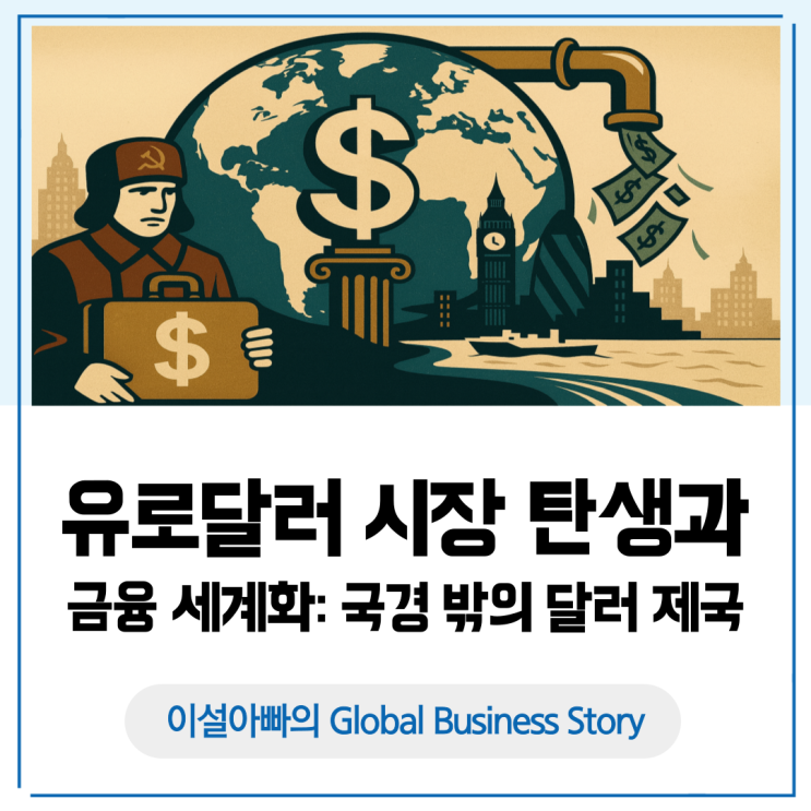  [달러패권 3장면] 유로달러 시장의 탄생과 금융 세계화: 달러가 국경 밖에서 제국이 된 이유