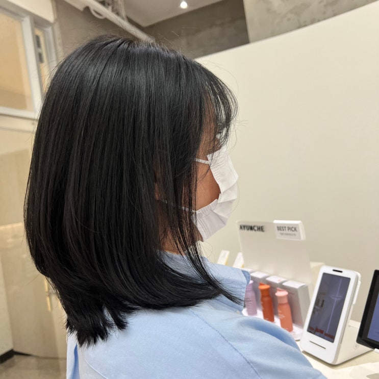  인천 중단발레이어드컷 잘하는 미용실 알팀헤어 용현점