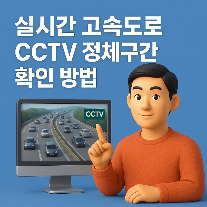  실시간 고속도로 CCTV 정체구간 확인 방법 , 막히기 전에 우회하자
