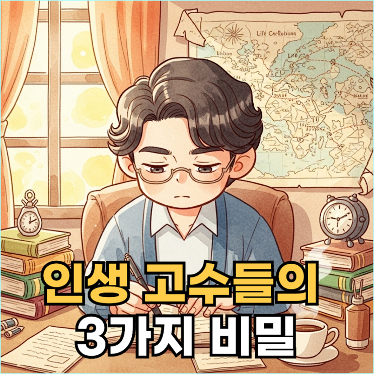  어설픈 위로보다 현실적인, 인생 고수들이 숨기는 3가지 진실