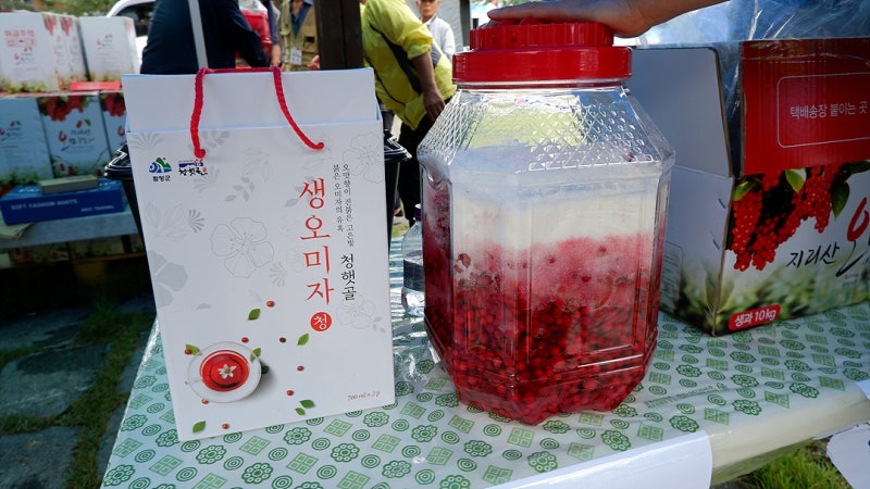 9월여행 지리산함양 백전오미자 축제 가볼만한곳