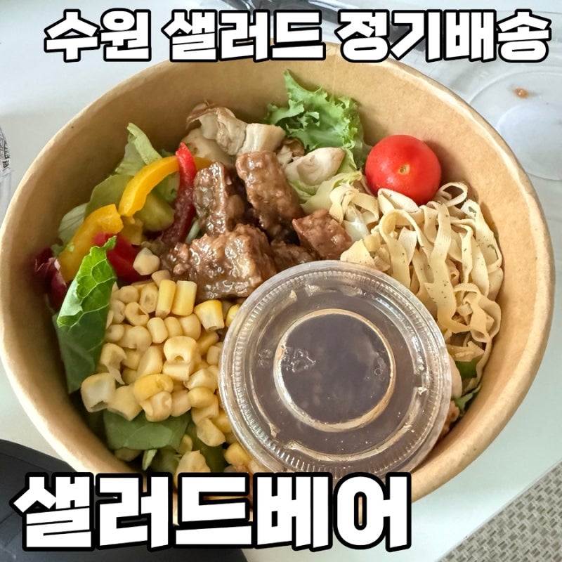 수원 샐러드 정기배송 새벽배송 후기 샐러드베어