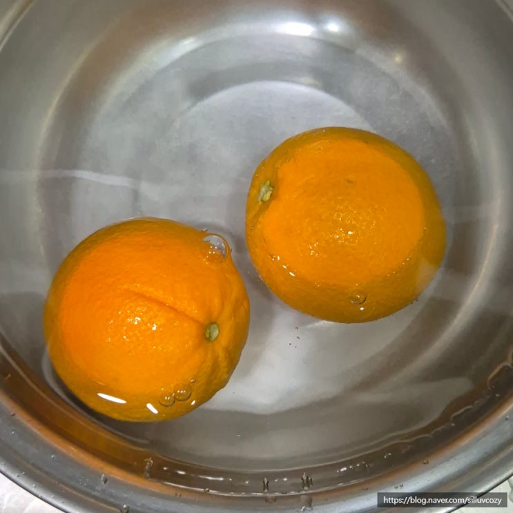  오렌지 쉽게 자르는 법과 깨끗하게 씻는 쉬운 방법
