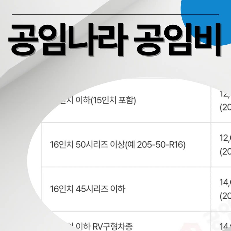 공임나라 공임비 실제 가격은 이렇다? 공임나라타이어 교체 공임비 자세히 보니?