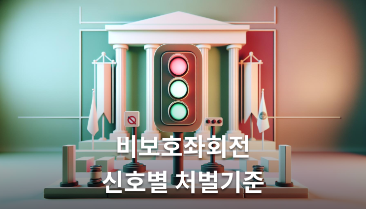  비보호좌회전사고 녹색신호면 형사처벌 면제